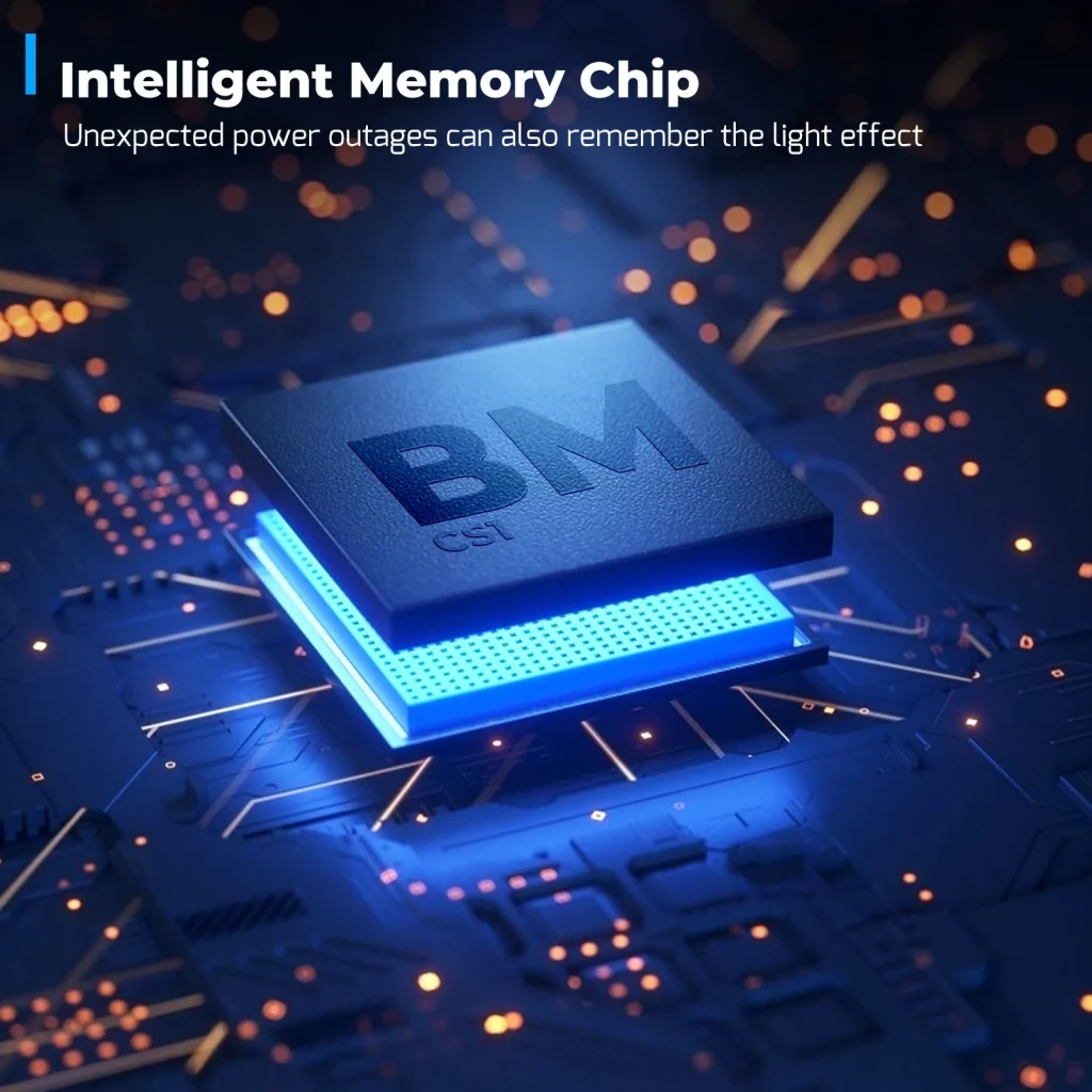 BlitzMax BM-ES1 Monitor Light Bar Stepless Dimming & Color Temperature with Memory Function for Home Office