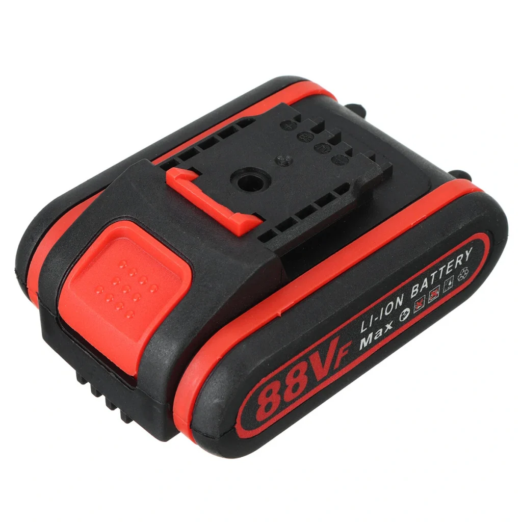 VIOLEWORKS 4 Inches 21V Cordless Electric One-Hand Saw Chain Saw Woodworking Cutting Tool W/ 1pc or 2pcs Battery Kit