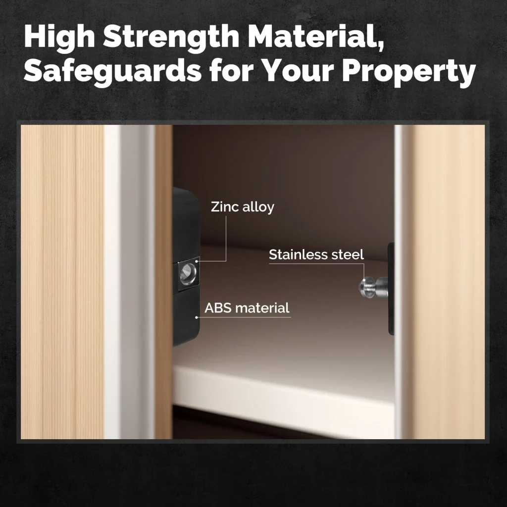 MOES Tuya bluetooth Smart Cabinet Lock App Remote Control IC Card Keyless Entry Unlock Door Locker 250 Users Auto Lock Smart Home Security for Wood Glass Furniture Drawer