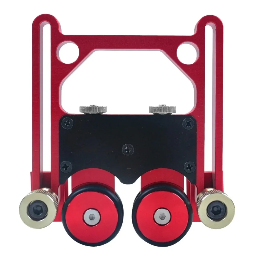 Adjustable Stock Guide with One-Way Wheel and Safety Auxiliary Tool Versatile for Table Saw Band Saw Circular Saw Woodworking Equipment Tool