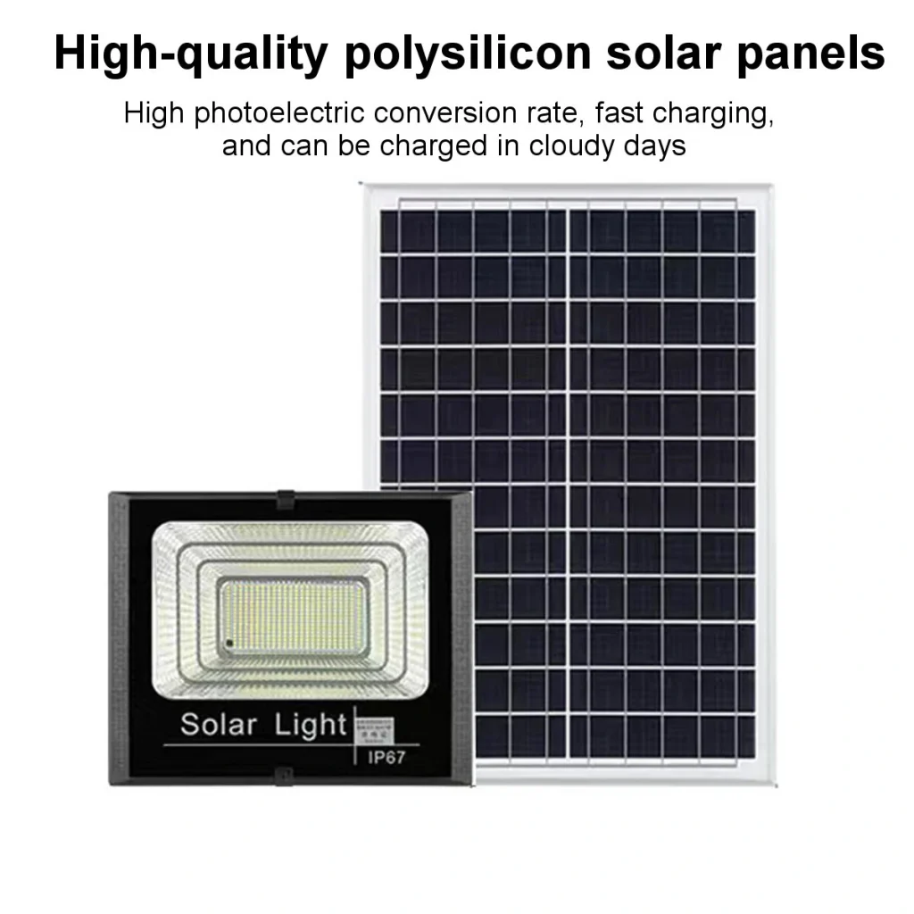 Elfeland 44/170LED Solar Wall Lights Outdoor Waterproof Infrared Garden Lamp Remote control waterproof timing induction light