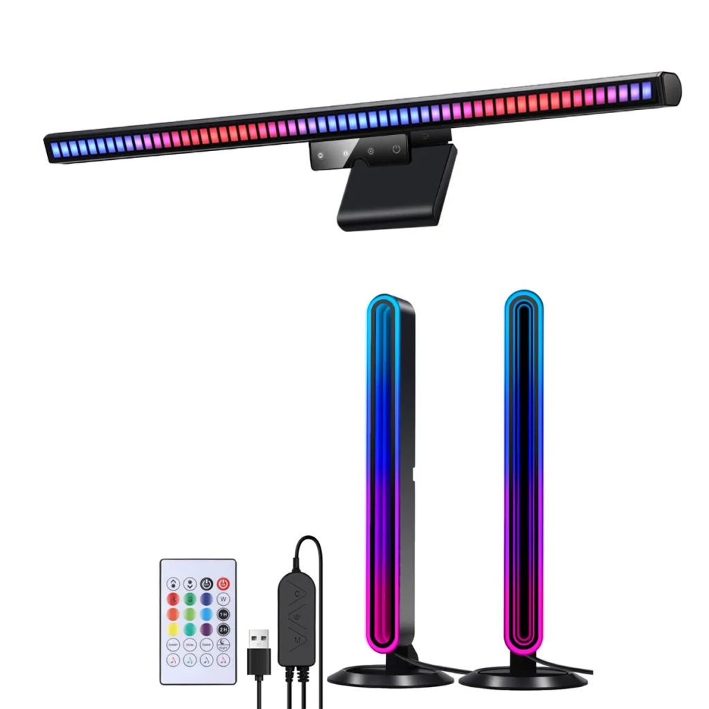 BlitzWolf BW-AL1 RGB E-Sports Desktop Ambient Llight Gaming LED Monitors Accessories APP Wireless Control for iOS/Android Device