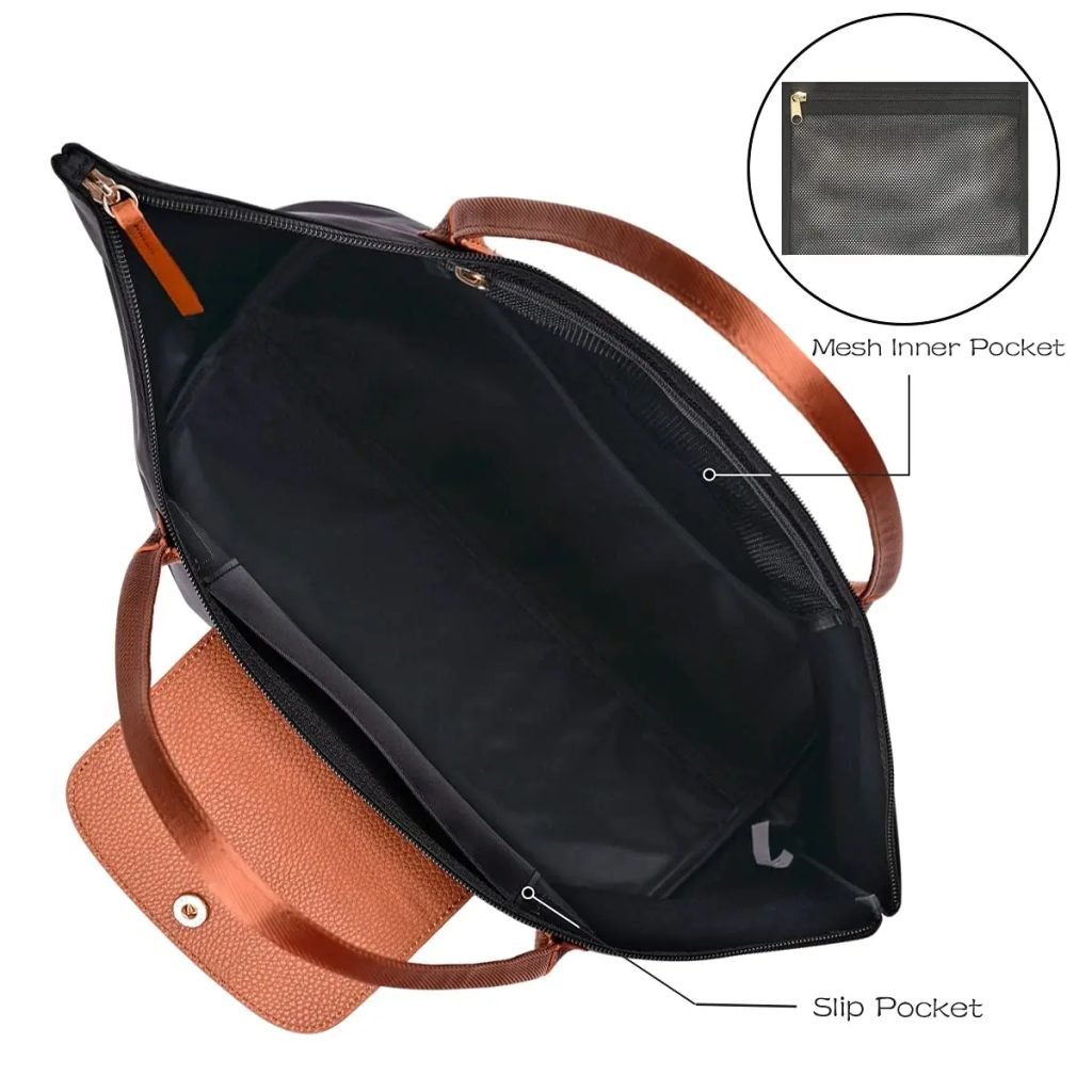 Large Capacity Shoulder Bag for Women Nylon Top Handle Foldable Weekend Hobo Handbag Dumpling Bag Travel Outdoor Bag Women Gift