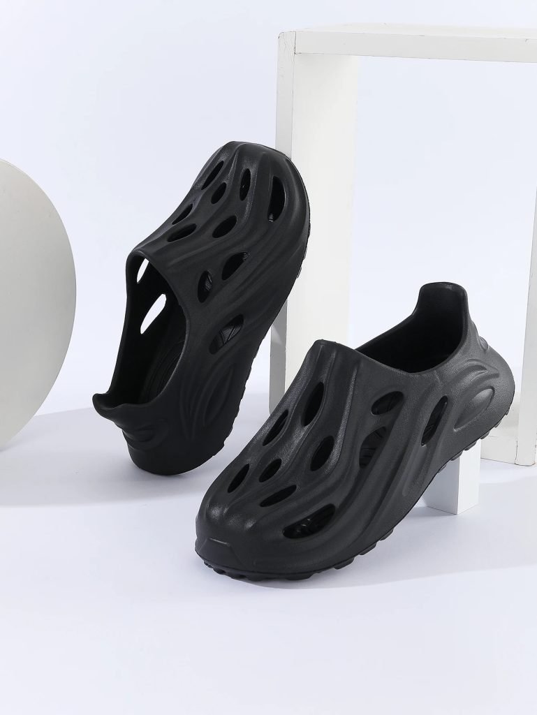 Men's Couple's Wading Clogs Summer Breathable Thick-Soled Non-Slip Beach Shoes for Men and Women Outdoor Soft-Soled Hole In-The-