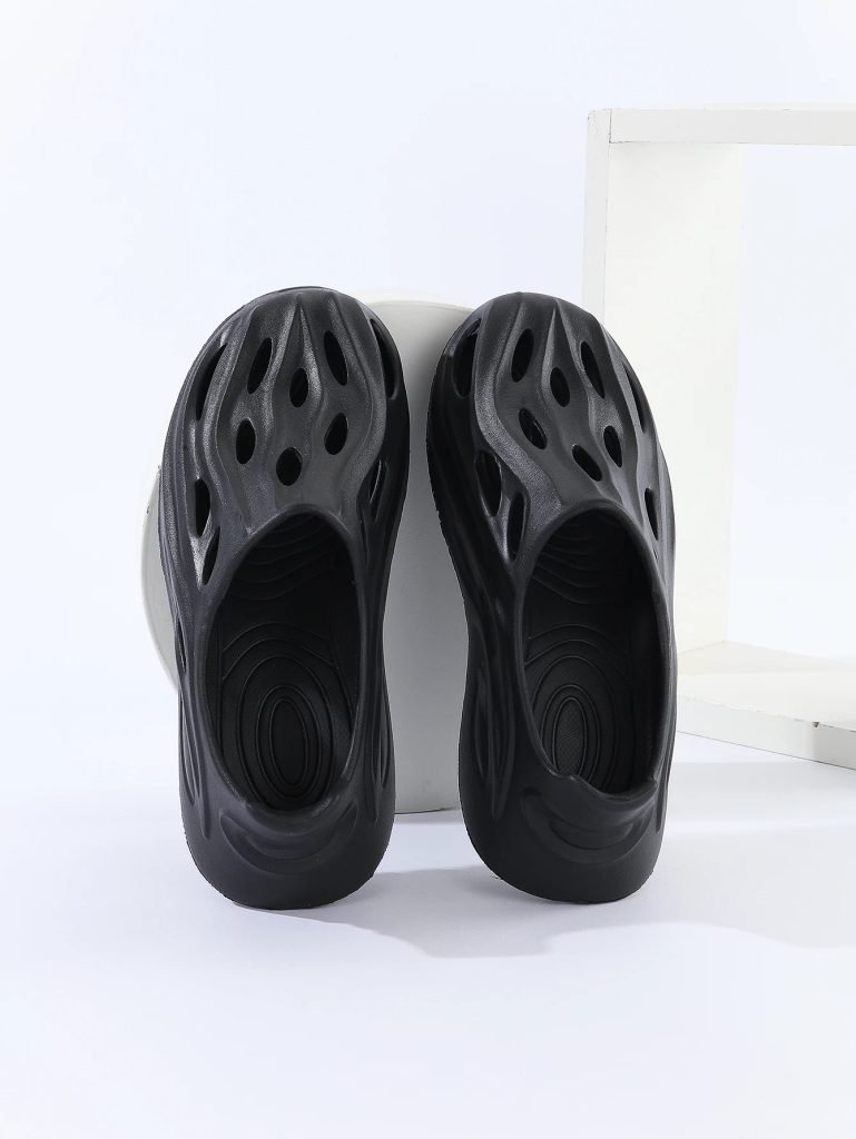 Men's Couple's Wading Clogs Summer Breathable Thick-Soled Non-Slip Beach Shoes for Men and Women Outdoor Soft-Soled Hole In-The-