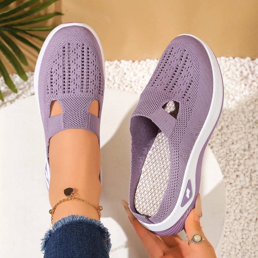 Women shoes  Convenient and comfortable at home, one foot with a vent and half slipper women's summer shoes free shippiing shoes