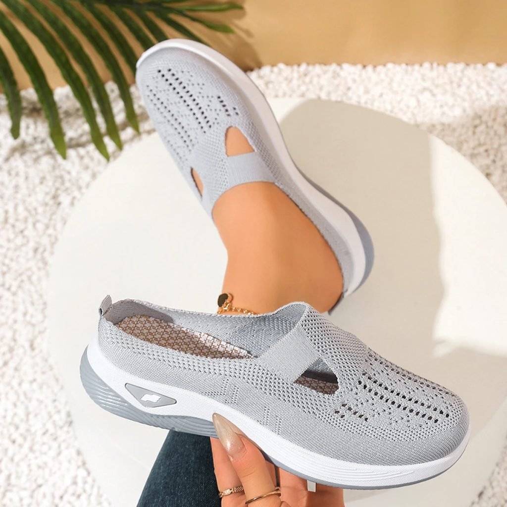 Women shoes  Convenient and comfortable at home, one foot with a vent and half slipper women's summer shoes free shippiing shoes
