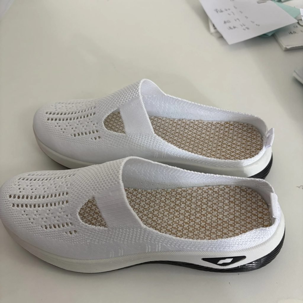 Women shoes  Convenient and comfortable at home, one foot with a vent and half slipper women's summer shoes free shippiing shoes
