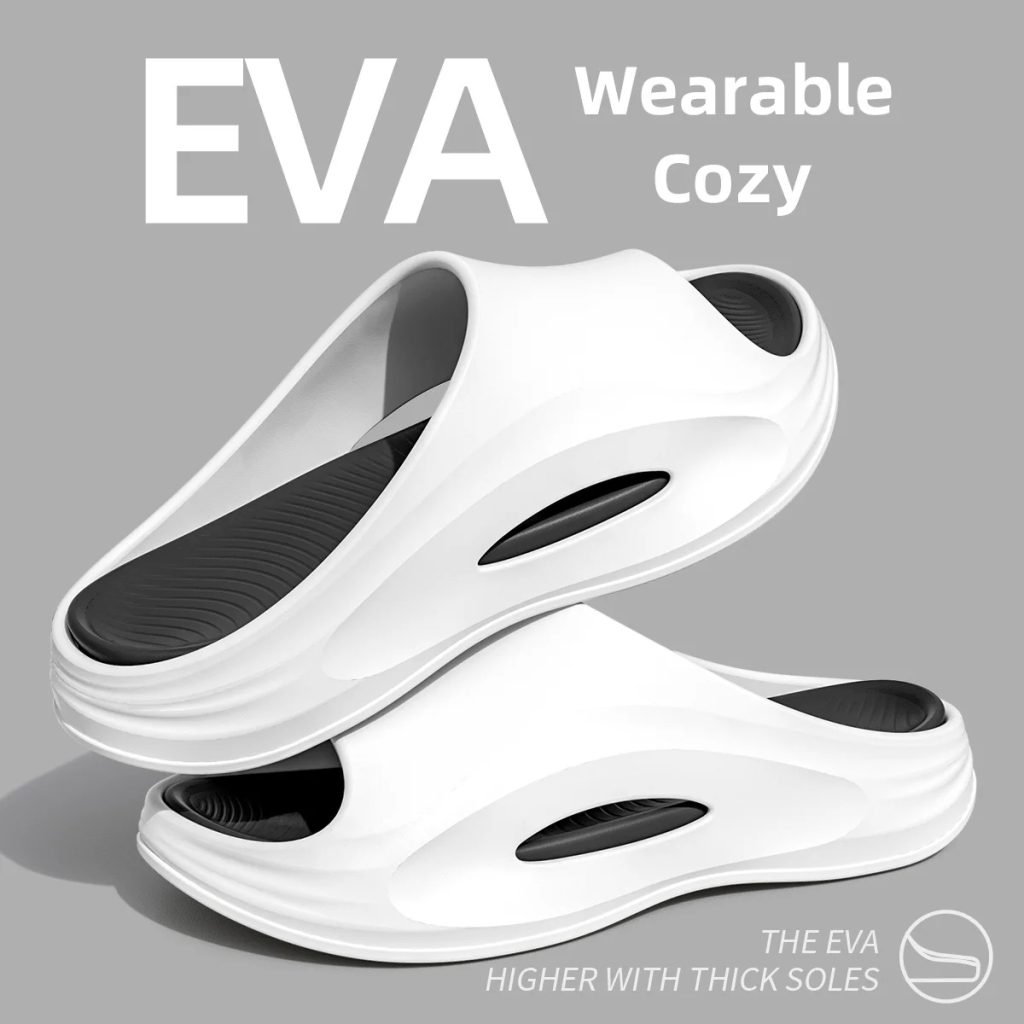 Summer Men Slipper Slides Outside Eva Flip Flops Women Living Room Slippers Sandal Beach Shoes