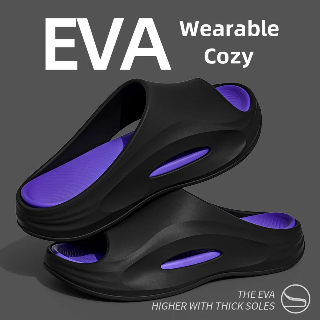 Summer Men Slipper Slides Outside Eva Flip Flops Women Living Room Slippers Sandal Beach Shoes