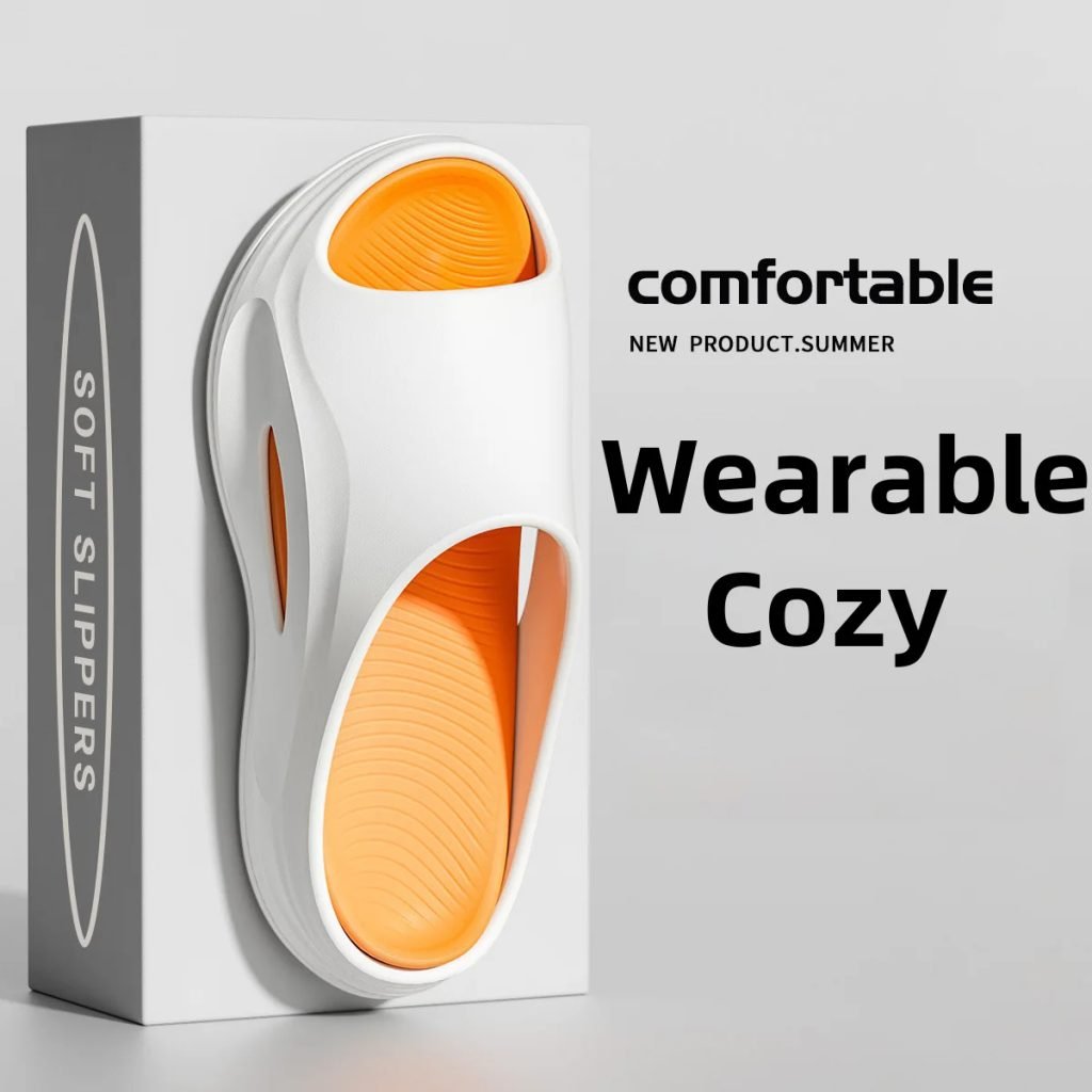 Summer Men Slipper Slides Outside Eva Flip Flops Women Living Room Slippers Sandal Beach Shoes