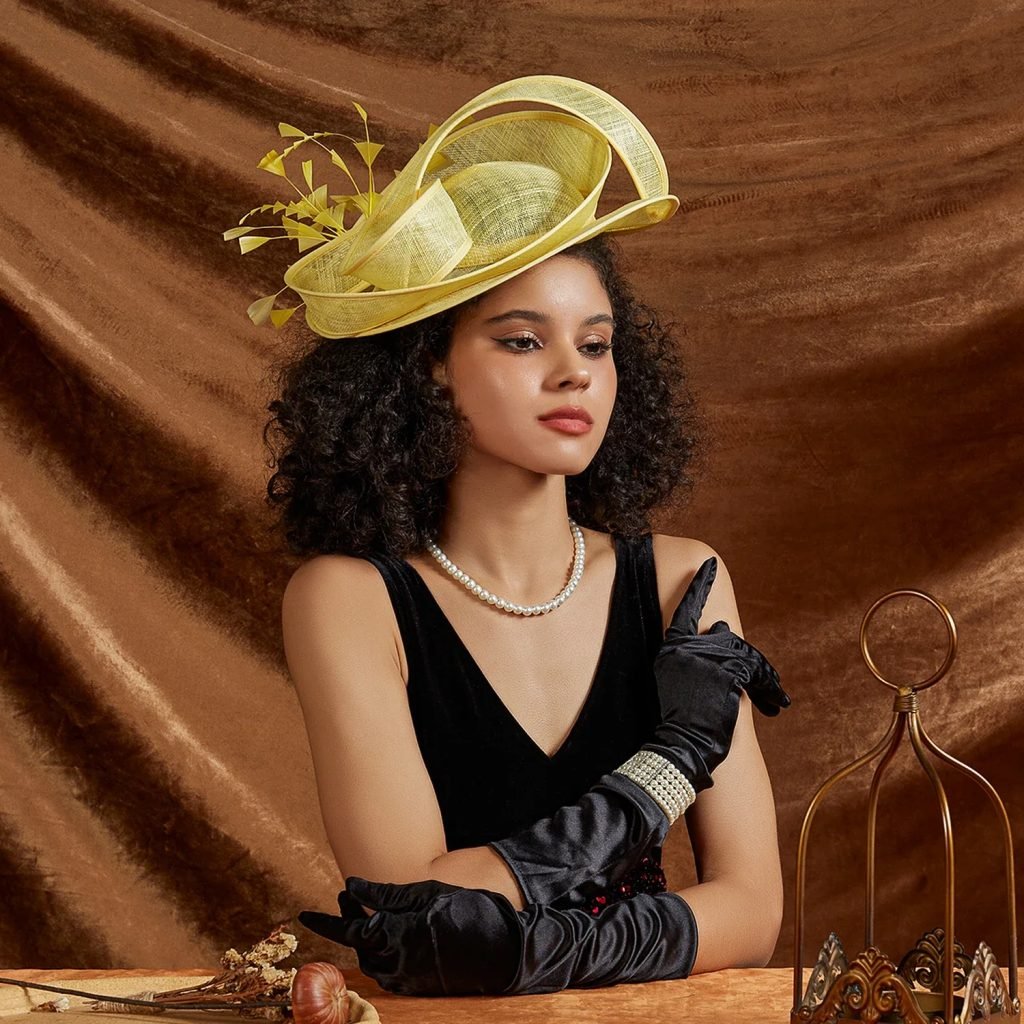 Christmas Sinamay Fascinator Fashion Wedding Hat Unique Derby Party Hat Fashion Photography Church Hats Bride Fascinators Female