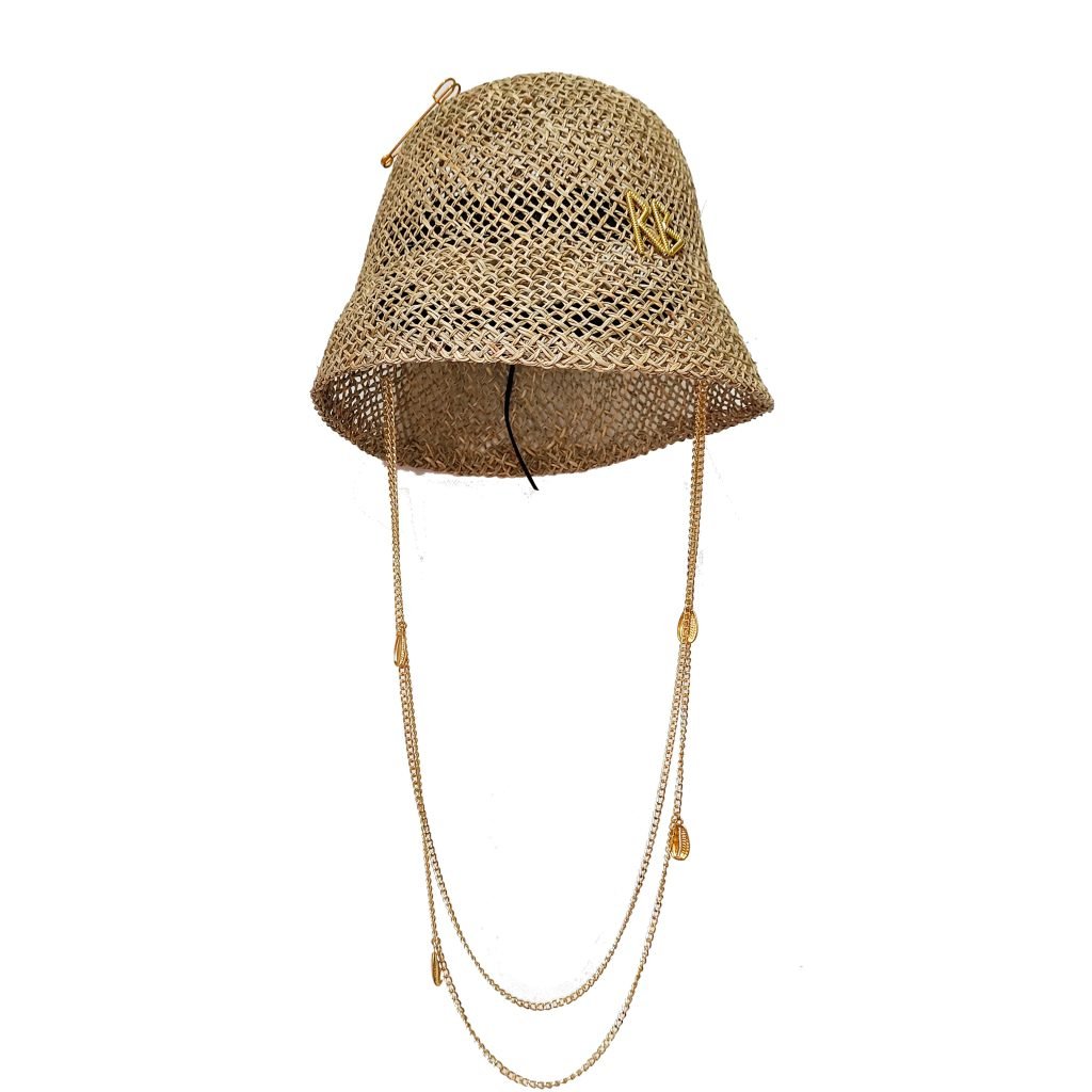 Straw summer hat French elegant ladies seaside travel sun hat Hepburn style wide brim hat  햇빛가리개 모자 모자