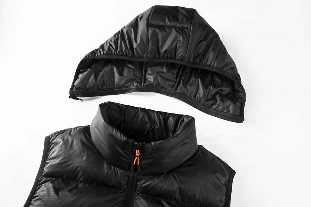 Men Autumn Thicken Cotton Sleeveless Vests Jacket Coat Mens Winter Warm Detachable Hat Outwear Waistcoat Hooded Vest Jacket Male