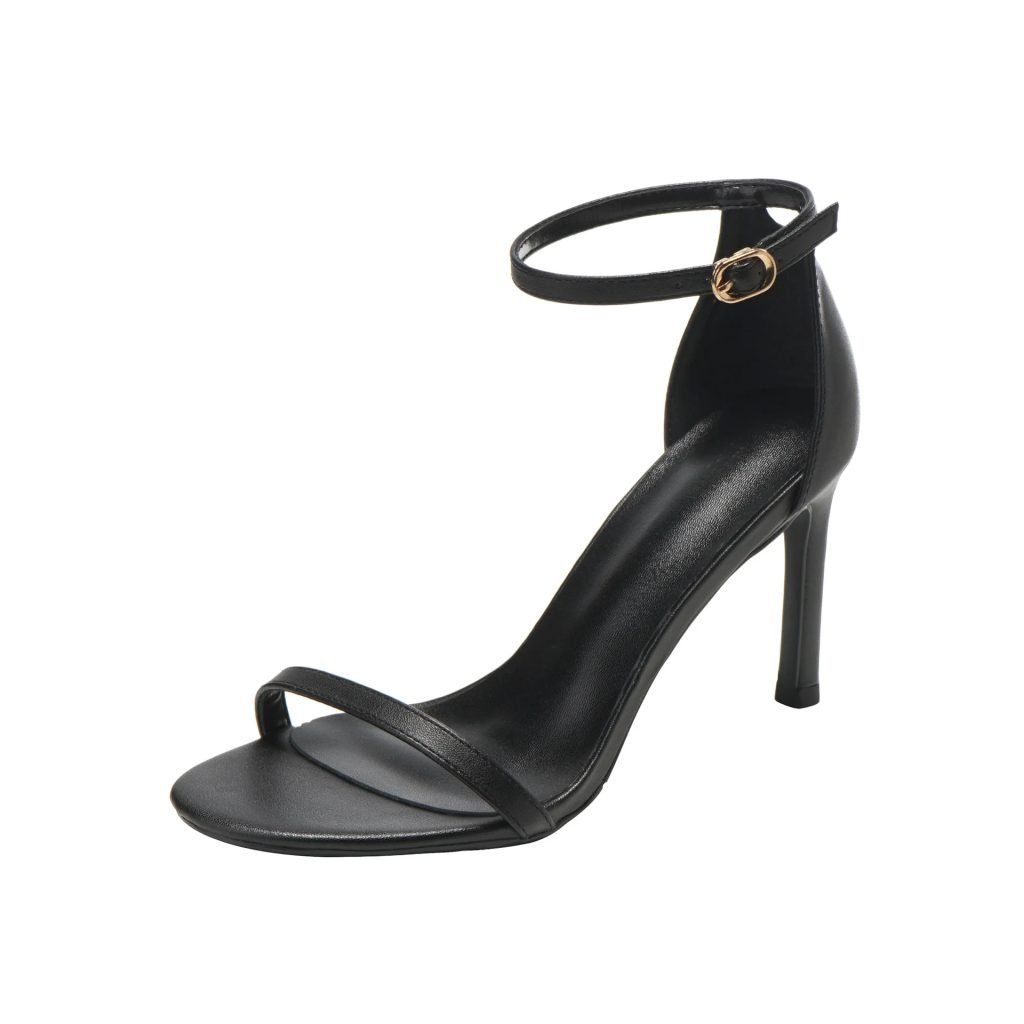 Comemore Women Sandals Silver High Heels Leather Peep Toe Pumps Woman Party Shoes Plus Size 33 42 2025 Spring Summer Fashion New