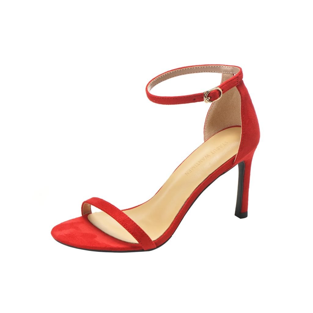 Comemore Women Sandals Silver High Heels Leather Peep Toe Pumps Woman Party Shoes Plus Size 33 42 2025 Spring Summer Fashion New