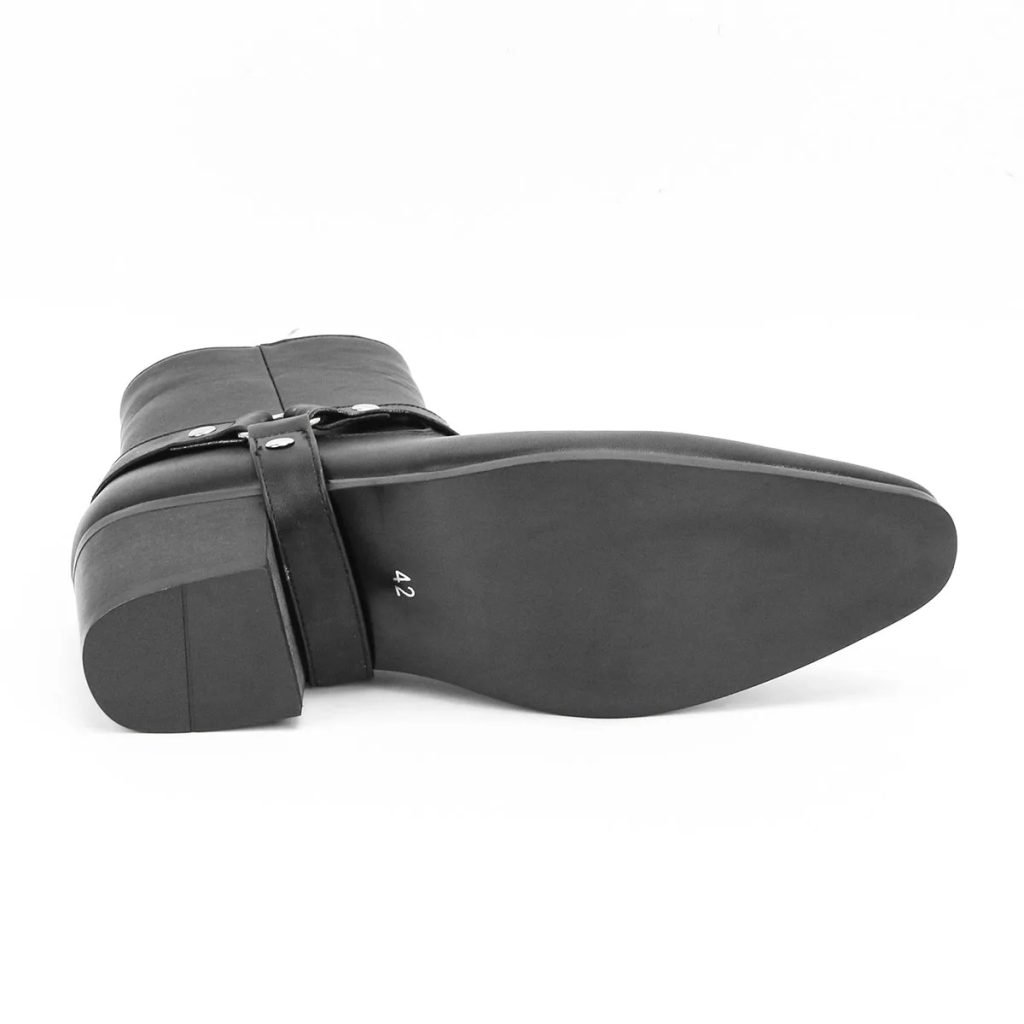 Men's High Heel Chelsea Double Elastic Men's Boots