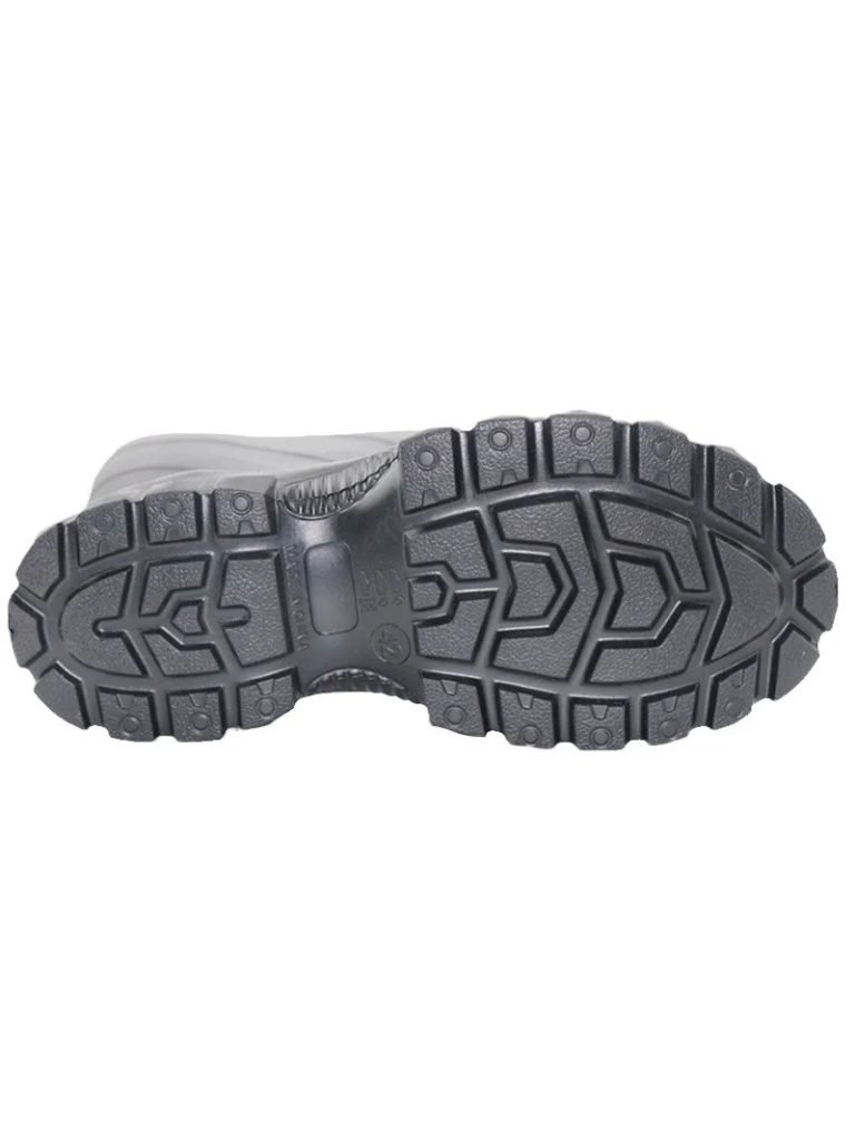 EVA Foam Rain Boots Men's Bla Thi Bot High Tube Waterproof Kitchen Non-Slip Oil Resistant Food Boots Spring Autumn