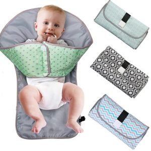 Convenient baby changing pad