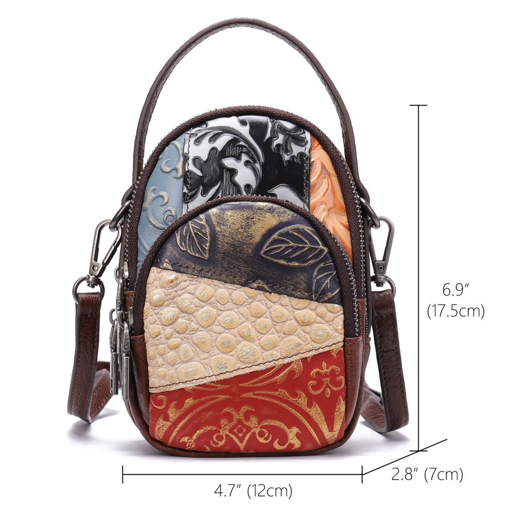 Women’s Handbag Leather Stitching Bag
