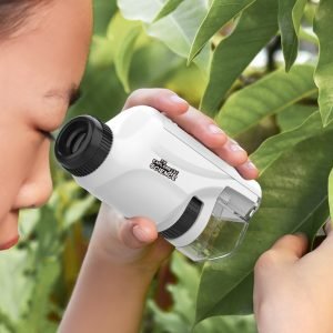 Children's Portable Optical Handheld Microscope Toy Mini Creature