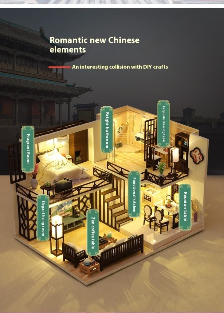 Chinese Style Simple New Chinese Style Cottage Handmade