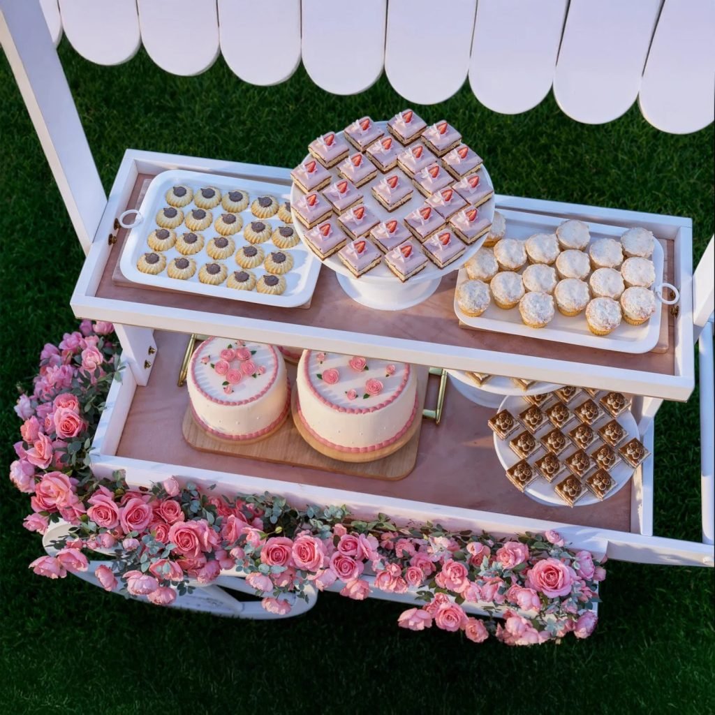 Carro de eventos plegable DIY |   Soporte para limonada y carrito de bebidas Plan impreso para carpintería |   Apto para principiantes |   Decoración de fiesta y boda