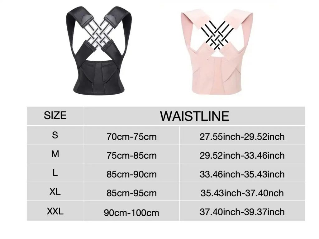 Corrector de postura con tirantes para espalda para mujeres y hombres, alisador de hombros, soporte completo ajustable para la espalda, alivio del dolor superior e inferior