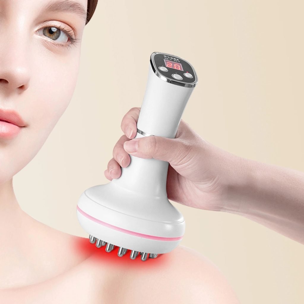 Cepillo meridiano eléctrico para el hogar, masajeador para piernas, abdomen, hombros y cuello, instrumento de raspado, relaja los músculos de todo el cuerpo