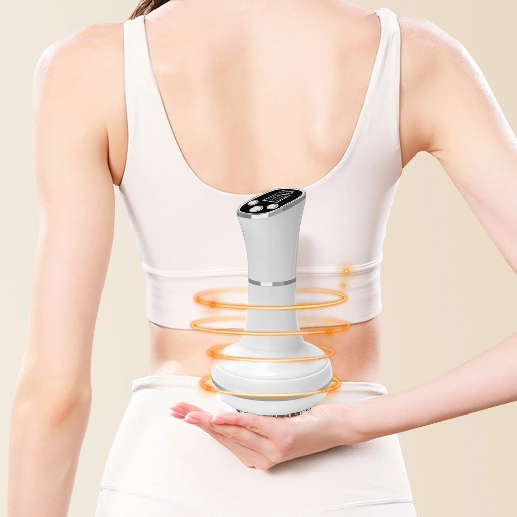 Cepillo meridiano eléctrico para el hogar, masajeador para piernas, abdomen, hombros y cuello, instrumento de raspado, relaja los músculos de todo el cuerpo