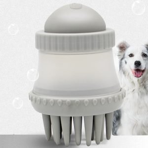 Multifunctional Pet Bathing Brush Silicone Massage Brush