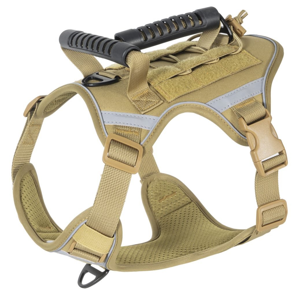 Tactical Chest Back Hand Holding Rope Breathable Vest Reflective Outdoor
