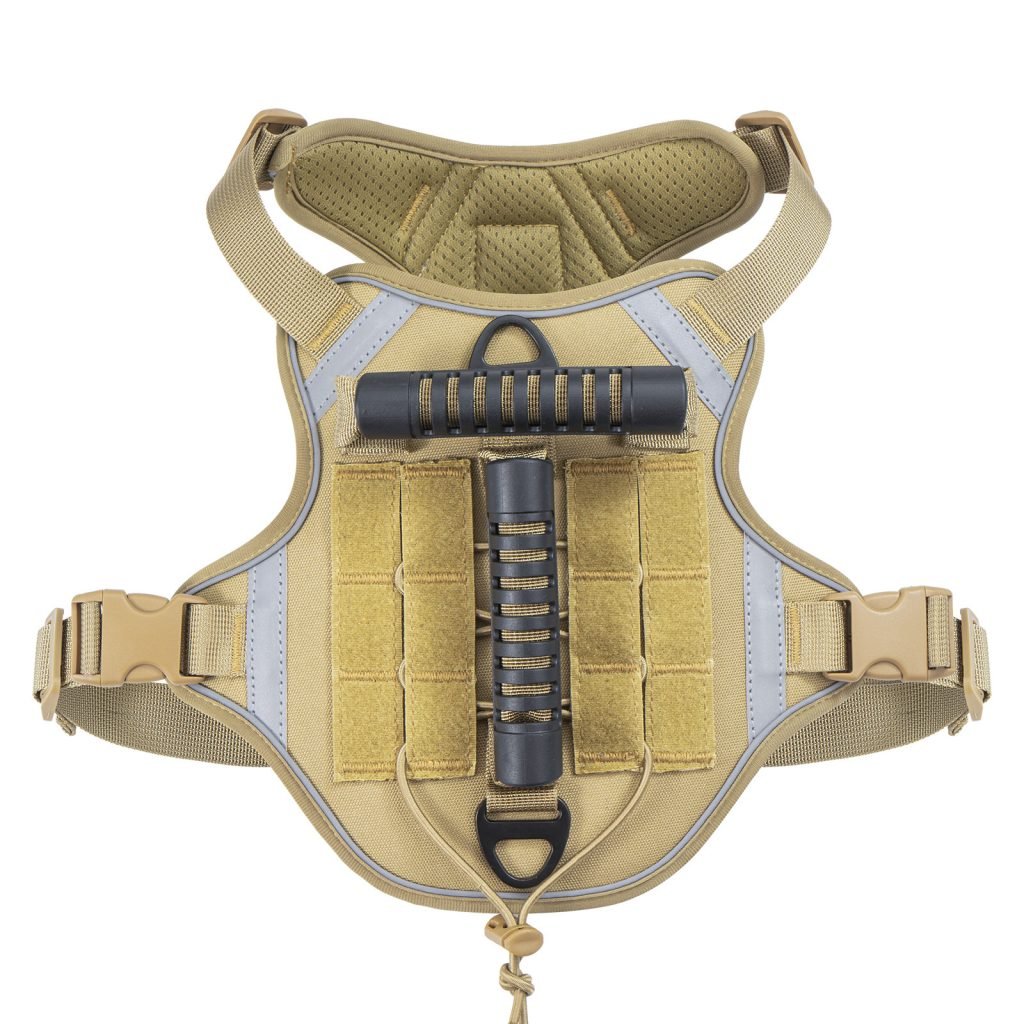 Tactical Chest Back Hand Holding Rope Breathable Vest Reflective Outdoor