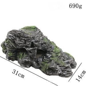 Fish Tank Aquarium Landscaping Decoration Rockery Tortoise Terrace