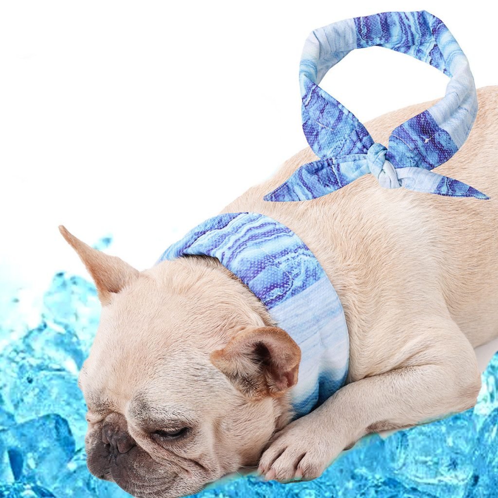 Pet Fashion Cooling Cat Ice Scarf