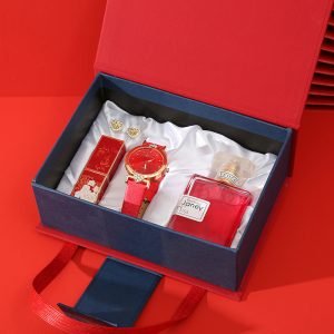 Hand Gift Set Watch Lipstick Perfume Gift Box