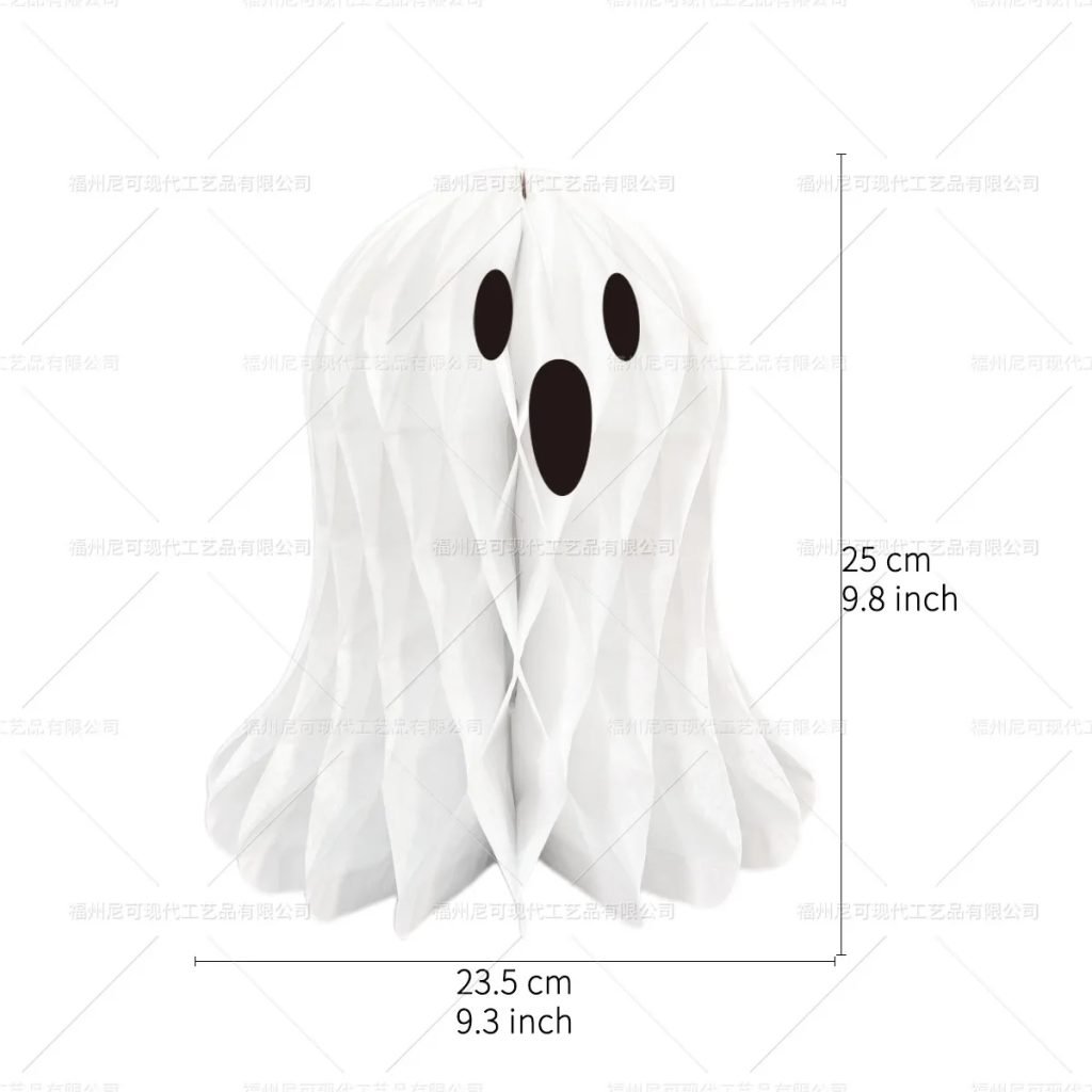Halloween Spooky Honeycomb Ornament Boo Ghost Festival Party Hangings Trick Or Treat Happy Halloween Day 2025 Home Decor