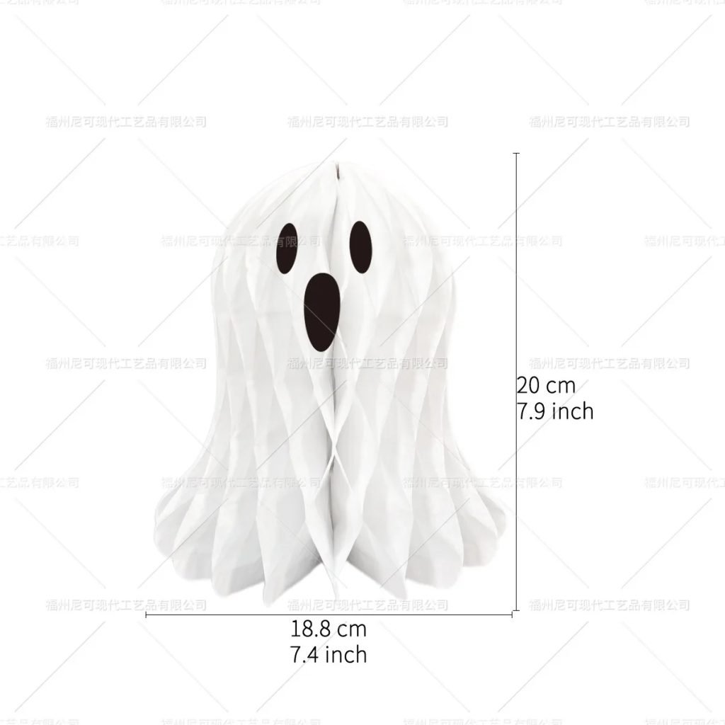Halloween Spooky Honeycomb Ornament Boo Ghost Festival Party Hangings Trick Or Treat Happy Halloween Day 2025 Home Decor