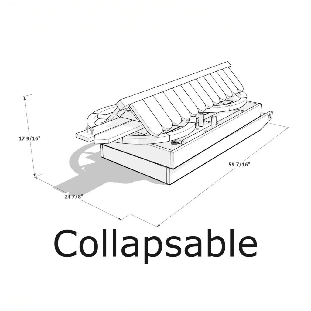 DIY Collapsible Event Cart | Lemonade Stand & Drink Cart Woodworking Printed Plan | Beginner-Friendly | Party & Wedding Decor