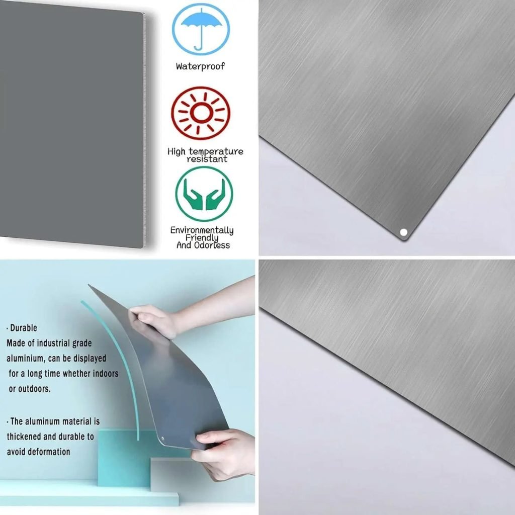 24/7 Video Surveillance Warning Sign –  Durable Iron Metal with Security Camera Icon, Outdoor Wall Decor for Home, Bedroom,