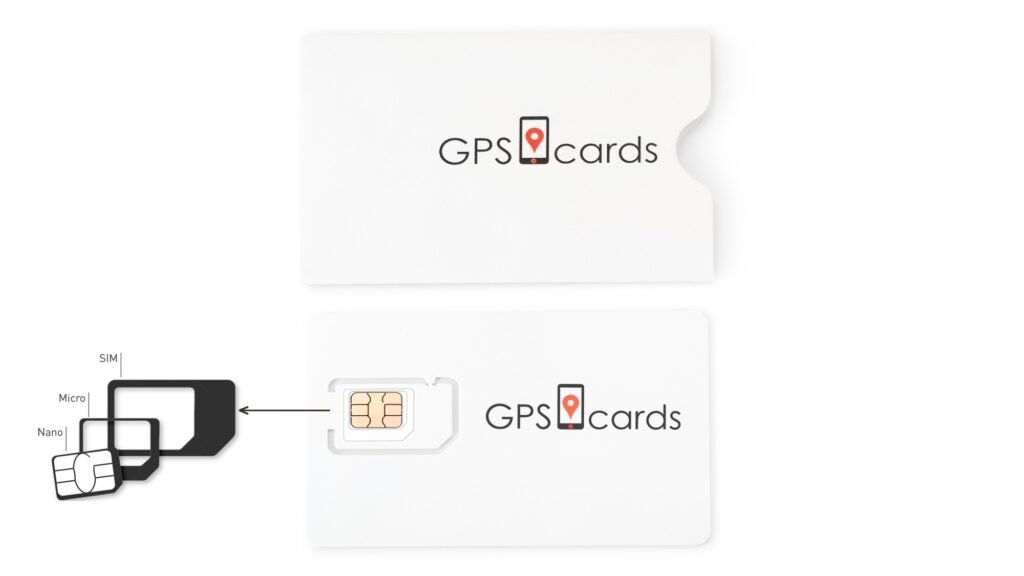 SIM Card for Garage Tracker Tool + Save History + Online GPS Platform