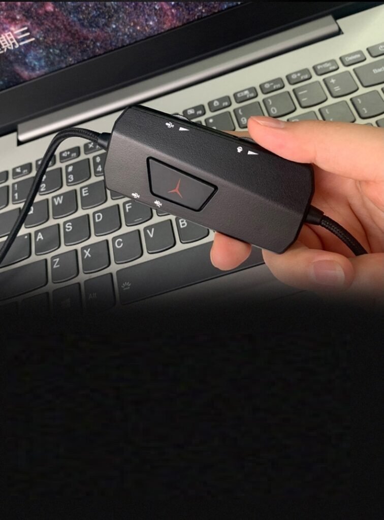 Original LENOVO Savior Y360 Wired Gaming  Headset Gaming Earphones Desktop With Microphone black