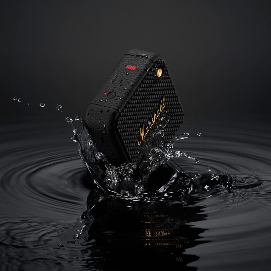 Marshall Willen Wireless Speaker Bluetooth Outdoor Waterproof Callable Portable Speaker Black