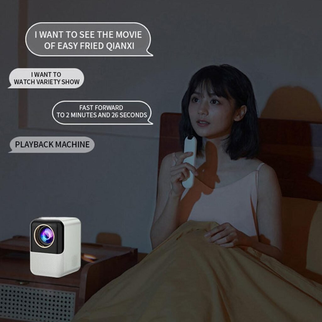 X10 5g Wifi Mini Projector 1080p HD Mini Projector Manual Zoom Smartphone Projector Outdoor Movie UK Plug