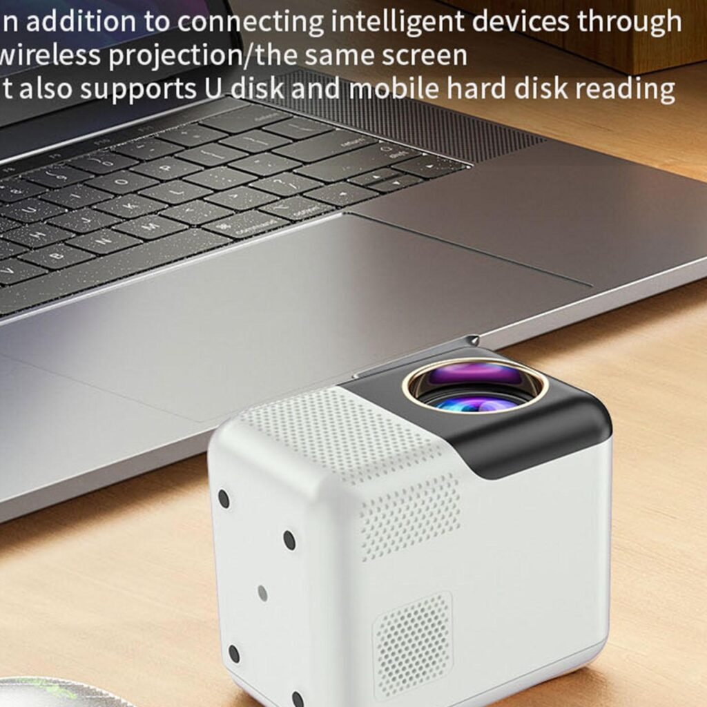 X10 5g Wifi Mini Projector 1080p HD Mini Projector Manual Zoom Smartphone Projector Outdoor Movie UK Plug