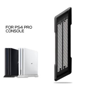 Color: Black, style: PS4 PRO host bracket - Suitable For PS4 Slim Console Bracket