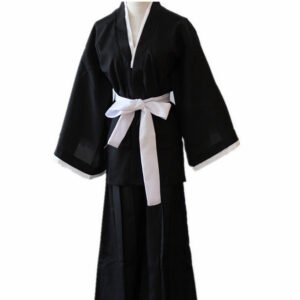Color: Clothes, Size: S - Cosplay In Black Kendo Costume