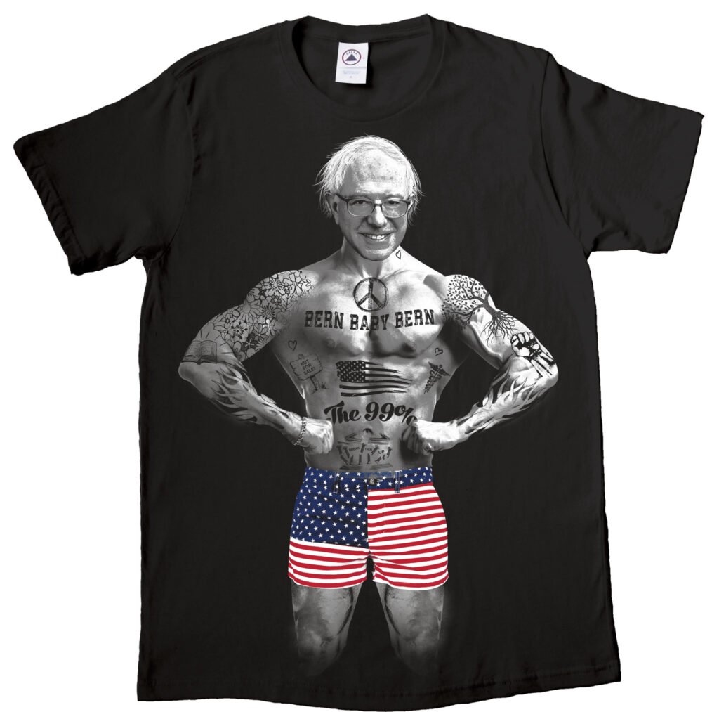 Feel the bern t-shirt xlarge