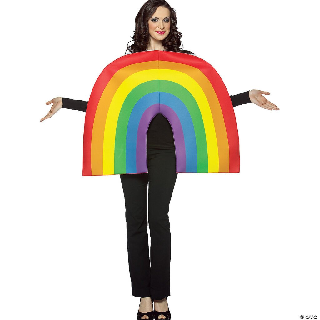 Adult rainbow costume