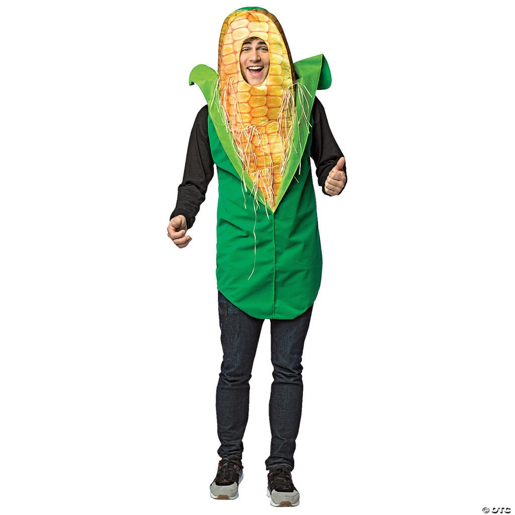 Adult corn on the cob costume